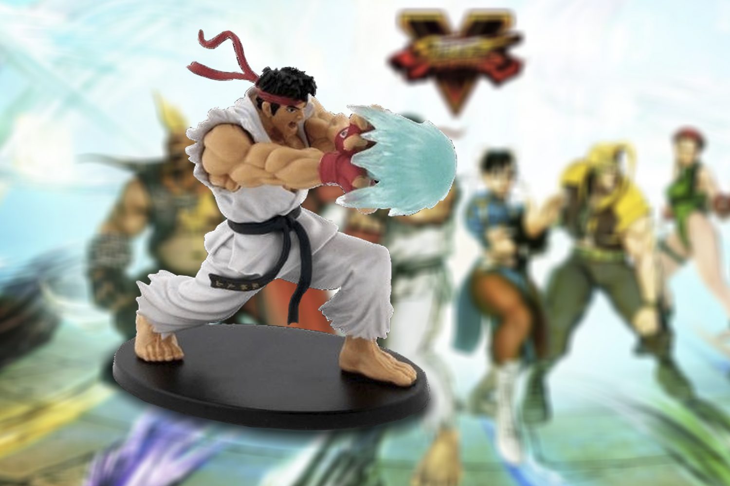 Figuras colecionáveis de Street Fighter já estão nas bancas