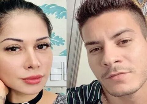 Mayra Cardi é flagrada com Arthur Aguiar em supermercado 