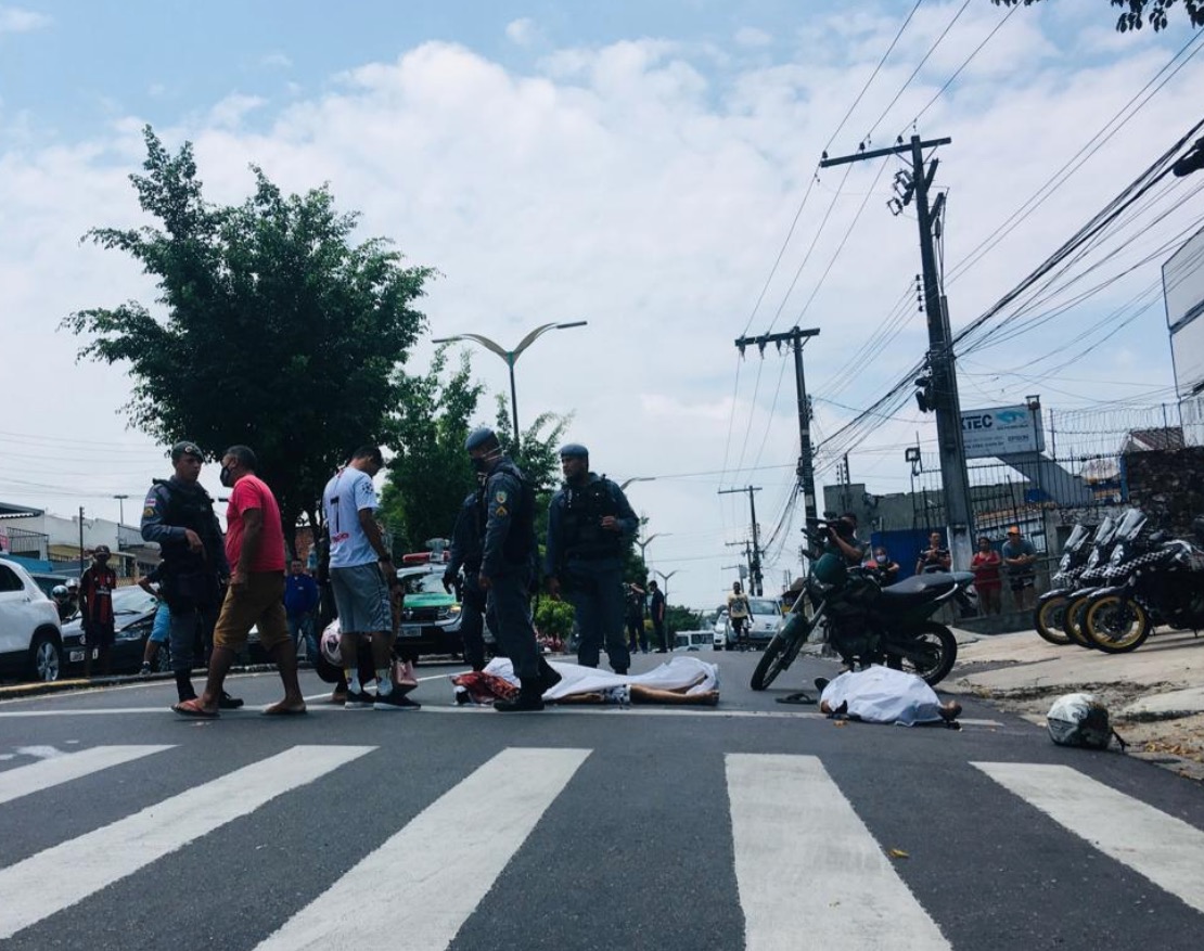 Dupla assassinada no Centro de Manaus é identificada