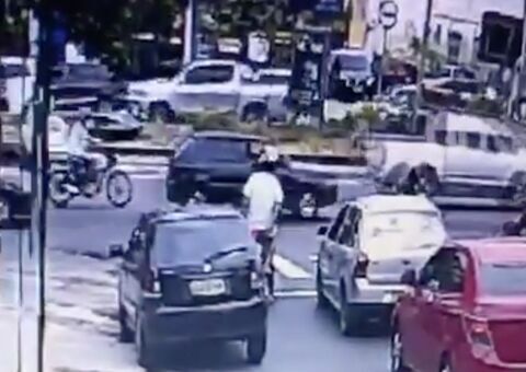 Vídeo mostra momento em que dupla é executada no Centro
