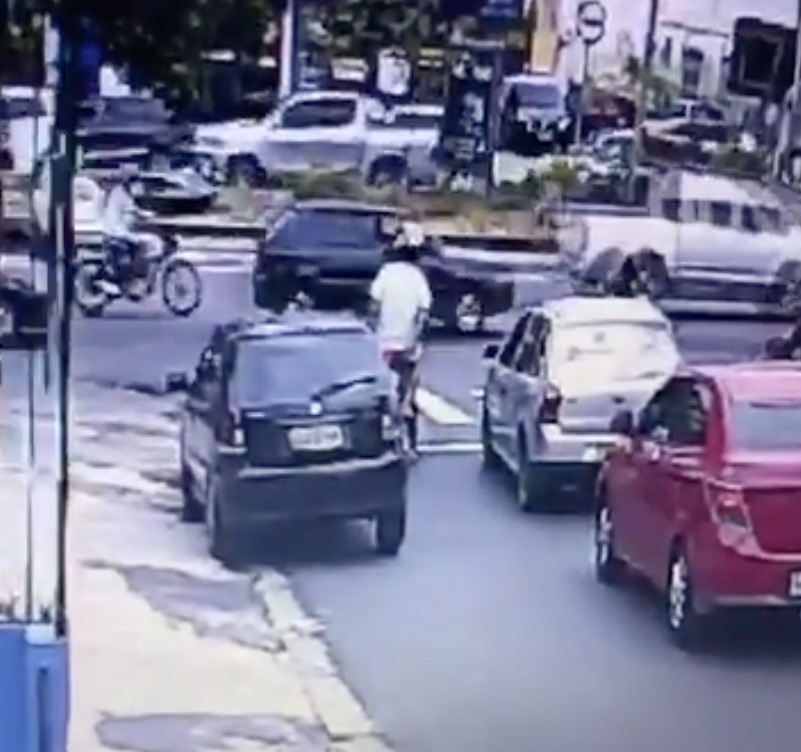 Vídeo mostra momento em que dupla é executada no Centro