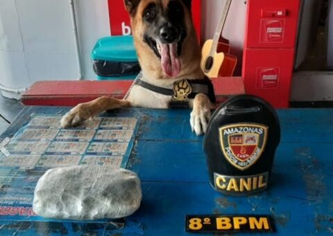Polícia apreende 1 kg de droga em embarcação no Amazonas