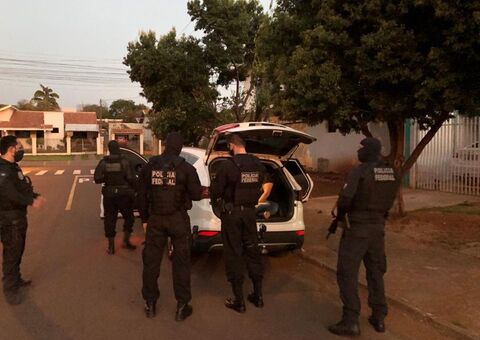PF deflagra operação e cumpre mais de 600 mandados contra membros de facção