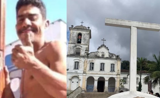 Homem morre ao tentar tirar selfie de cima da cruz de convento