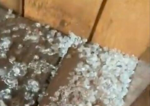 Chuva de granizo assusta interior do Amazonas; confira