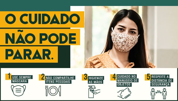 Covid-19: O cuidado não pode parar