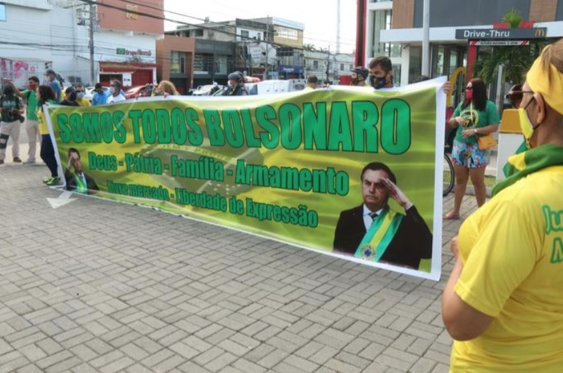 Manifestação pela vida de Bolsonaro vai durar três dias em Manaus