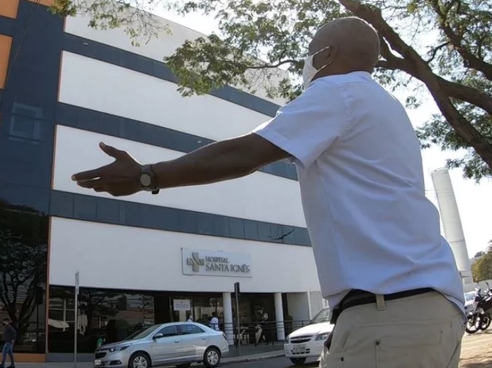 Pai percorre mais de 13 km de bicicleta para orar pelo filho com Covid