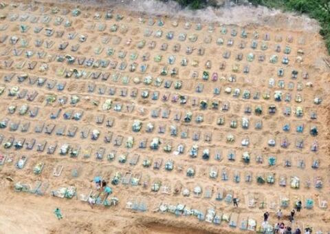 Brasil tem 1,2 mil mortes por coronavírus nas últimas 24 horas