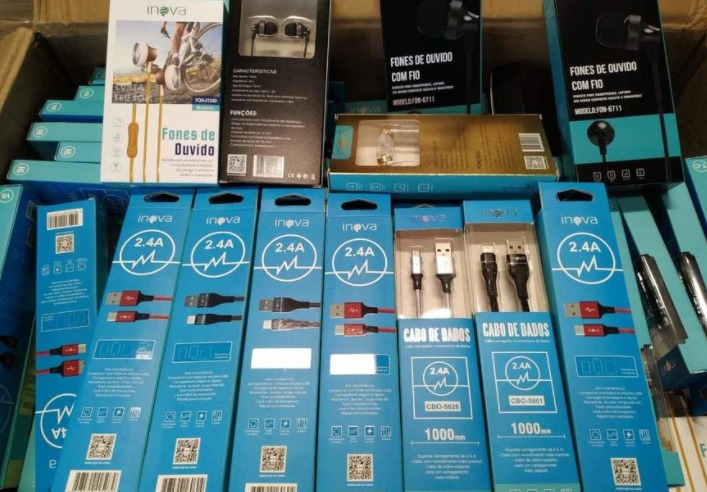 Receita Federal apreende R$ 140 mil em eletroeletrônicos em Manaus