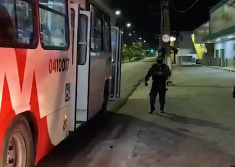 PM reforça segurança nos ônibus durante 'Operação Catraca' em Manaus