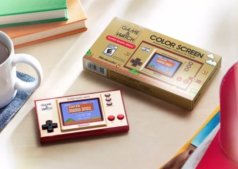 Nintendo relança Super Mario Game & Watch