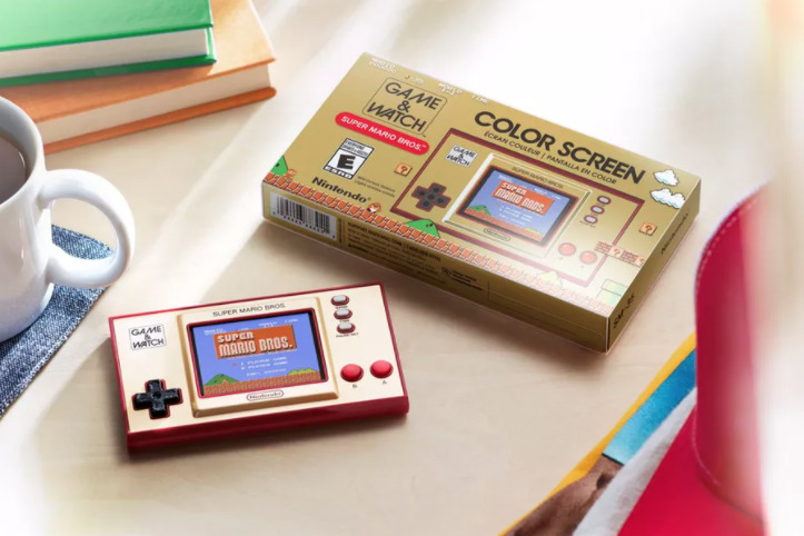 Nintendo relança Super Mario Game & Watch