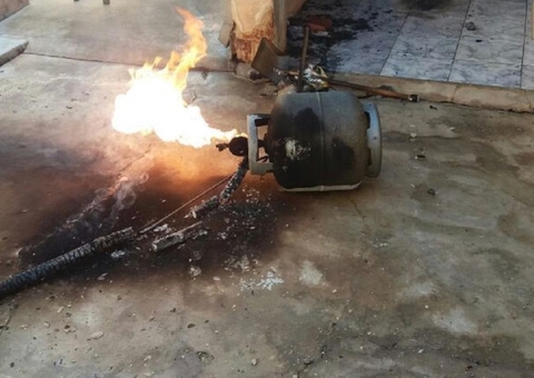 Princípio de incêndio causado por vazamento de gás deixa feridos em Manaus