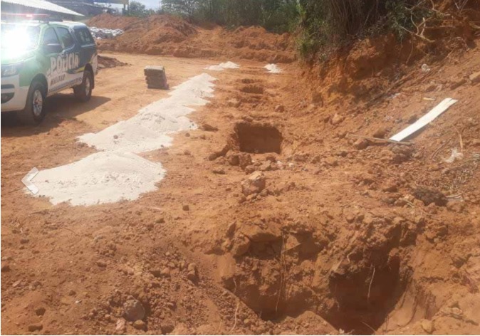 Dupla é presa durante fiscalização em obra irregular de Manaus