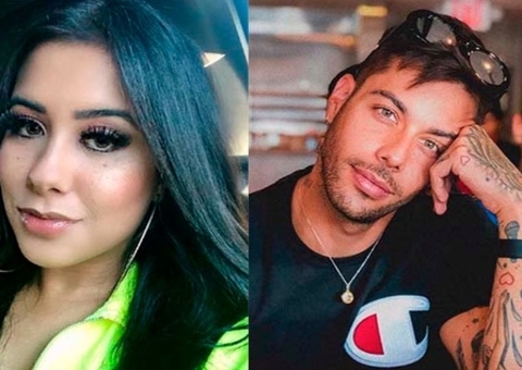 Tá rolando? Gui Araújo posa coladinho com ex-Chiquititas Cinthia Cruz 