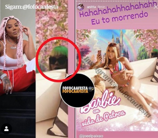 Deboche? Anitta posta montagem com Ludmilla e dá o que falar