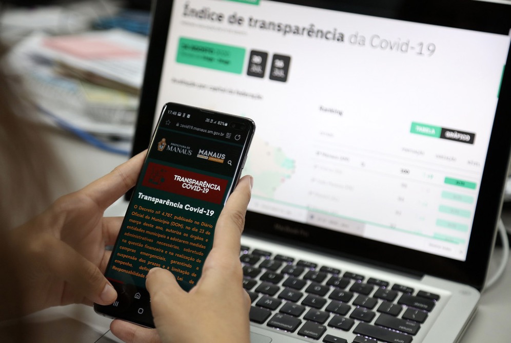 Manaus é destaque por liderança em Índice de Transparência da Covid-19