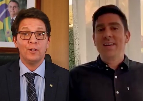 Mario Frias se irrita com imitação de Marcelo Adnet e detona: ‘frouxo’