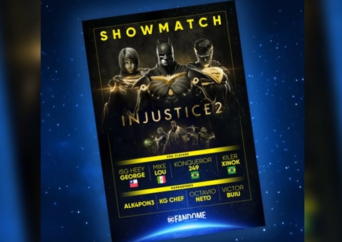 Injustice 2 Show Match terá brasileiro na DC Fandome