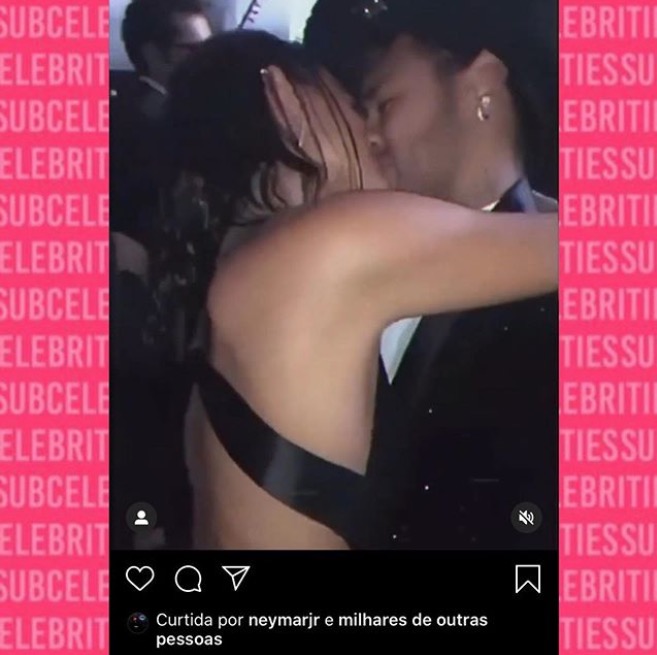 Neymar curte post em que beija Marquezine e fãs apontam: 'sente falta'
