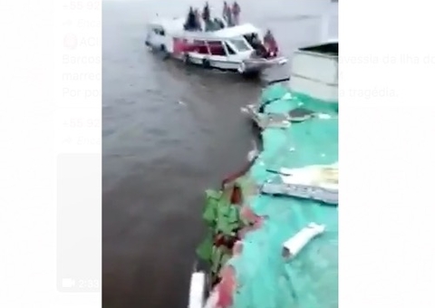 Passageiros ficam feridos após barcos colidirem no Amazonas; veja vídeo