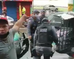 Isolamento gera protesto em Manaus, polícia exagera e governador é cobrado