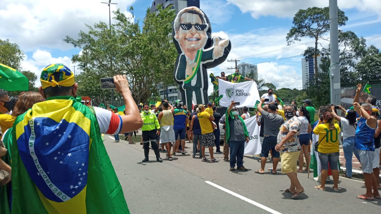 Bolsonaristas entenderam o apelo do presidente e foram para as ruas