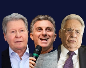 O chega pra lá de Arthur Virgílio em Luciano Huck
