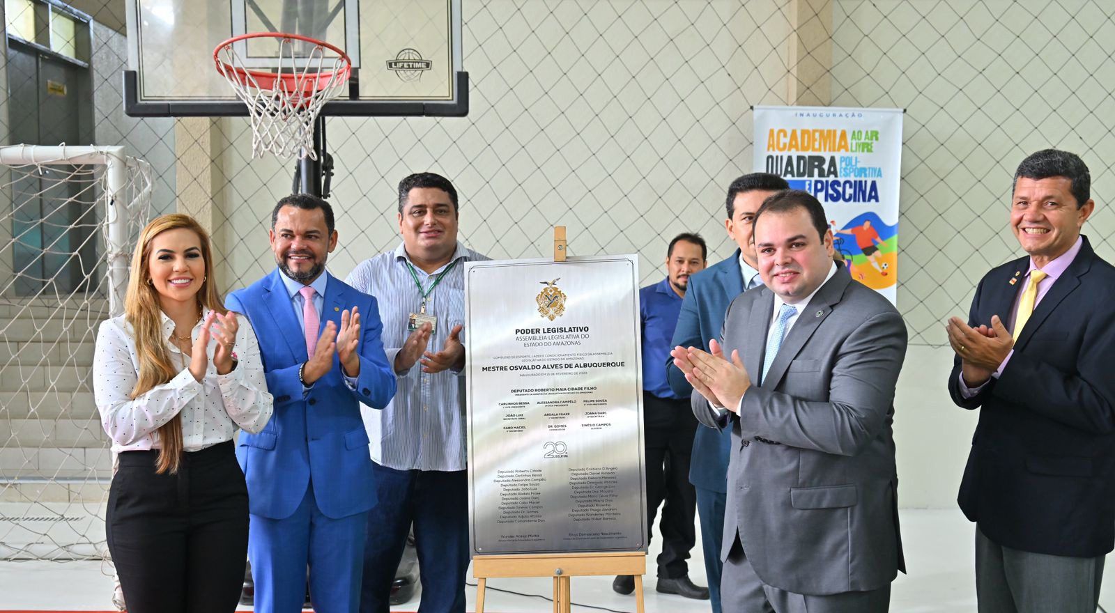 Complexo Esportivo ‘Mestre Osvaldo Alves’ é inaugurado em Manaus