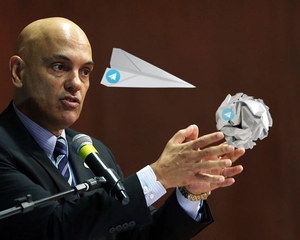 Banir o Telegram não é um excesso, mas mostra o tamanho de um Poder que na prática governa o País