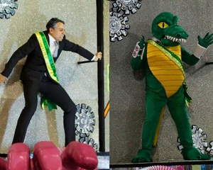 Bolsonaro, o Jacaré que ganhou uma boiada de presente no Carnaval