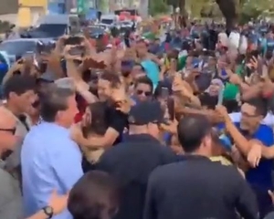 A marcha para Bolsonaro em Manaus   