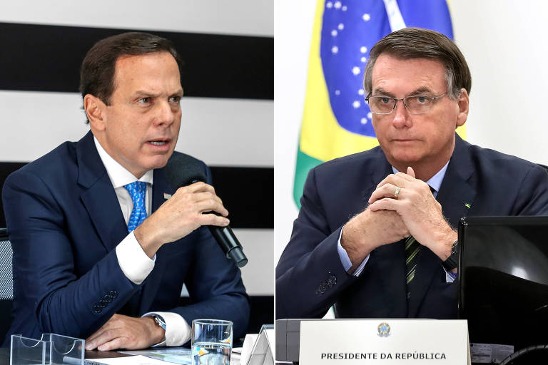 Doria alerta que Bolsonaro será multado se não usar máscara em manifestação