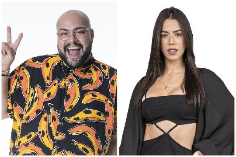 Larissa e Tiago ficam de fora da prova de resistência do BBB22