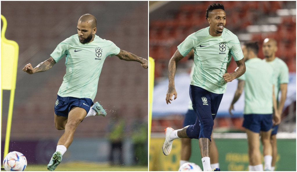Daniel Alves e Militão brigam pela vaga de Danilo na lateral direita