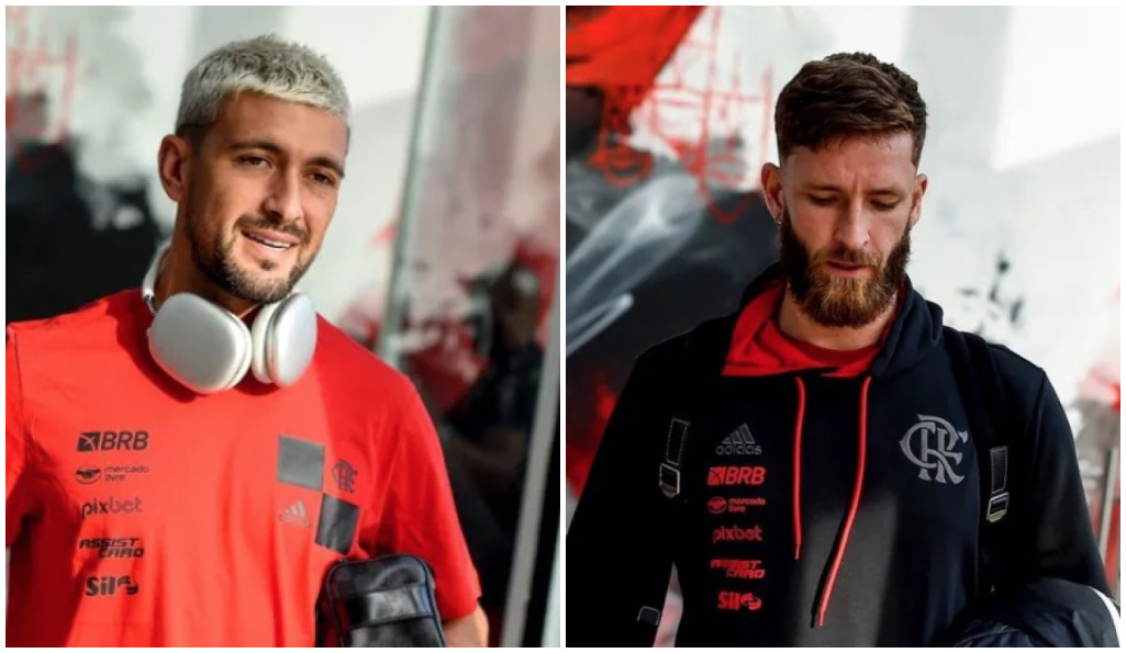 Relacionados com o Flamengo, Arrascaeta e Léo Pereira viajam para o Chile 