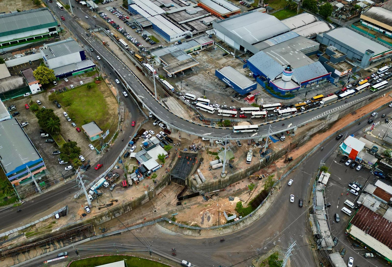 Viaduto Rei Pelé será entregue em maio deste ano em Manaus 