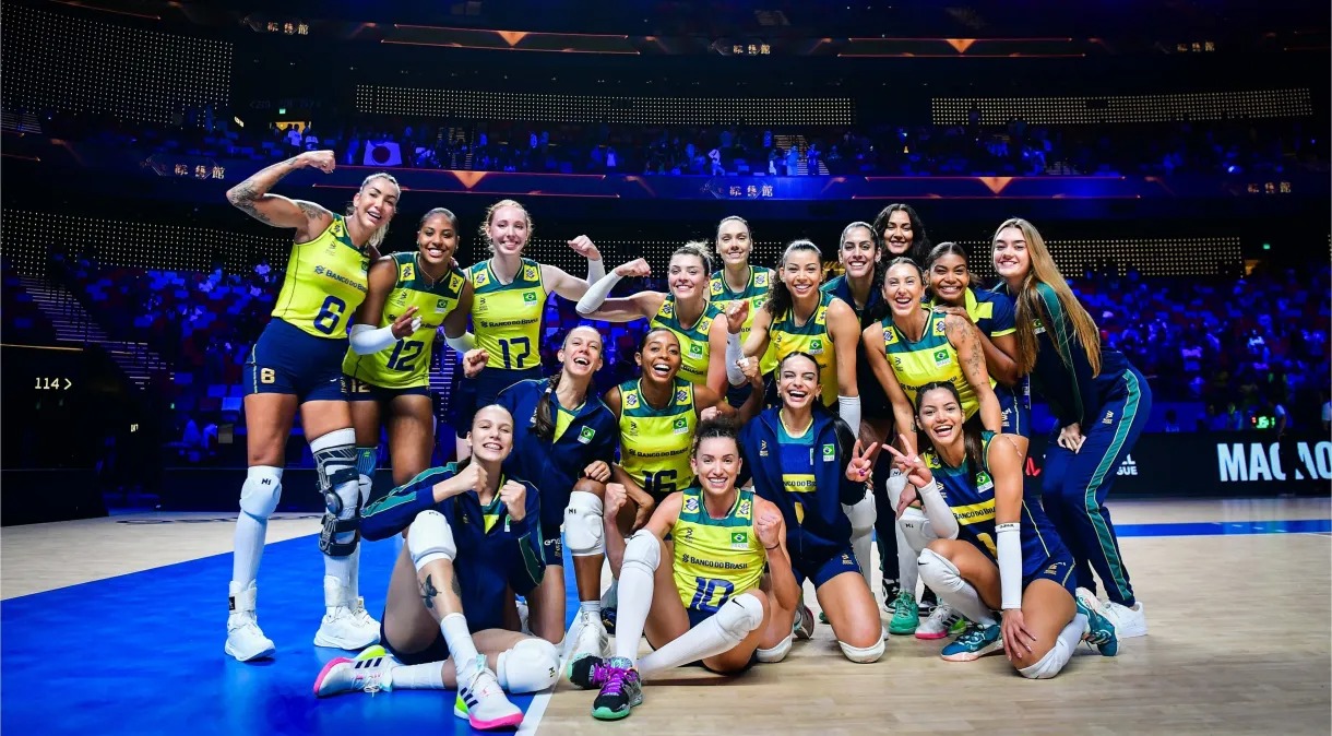 Liga das Nações: Brasil vence Japão de virada e mantém invencibilidade