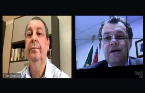 Omar Aziz e Eduardo Braga são indicados para compor CPI da Covid