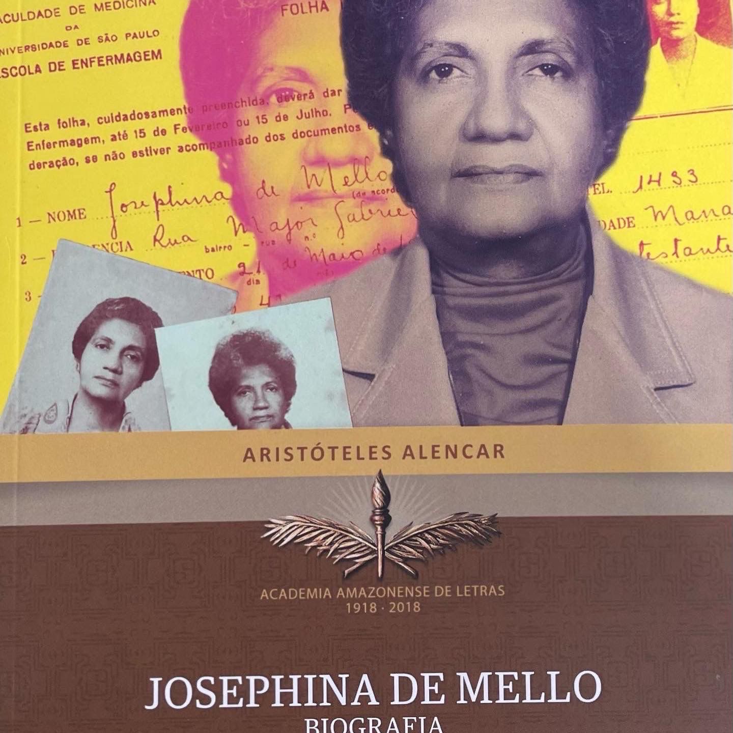 Livro sobre biografia da enfermeira Josephina de Mello é lançado em Manaus
