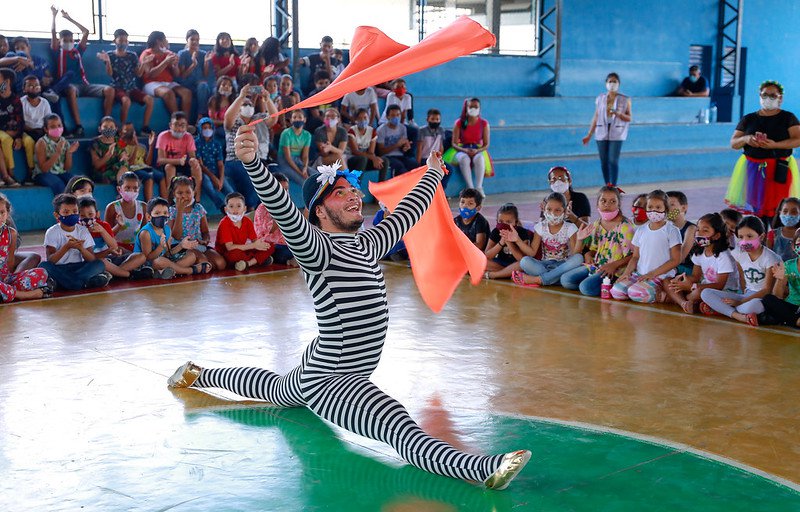 Com entrada gratuita, ‘Circo na Escola’ acontece neste domingo em Manaus