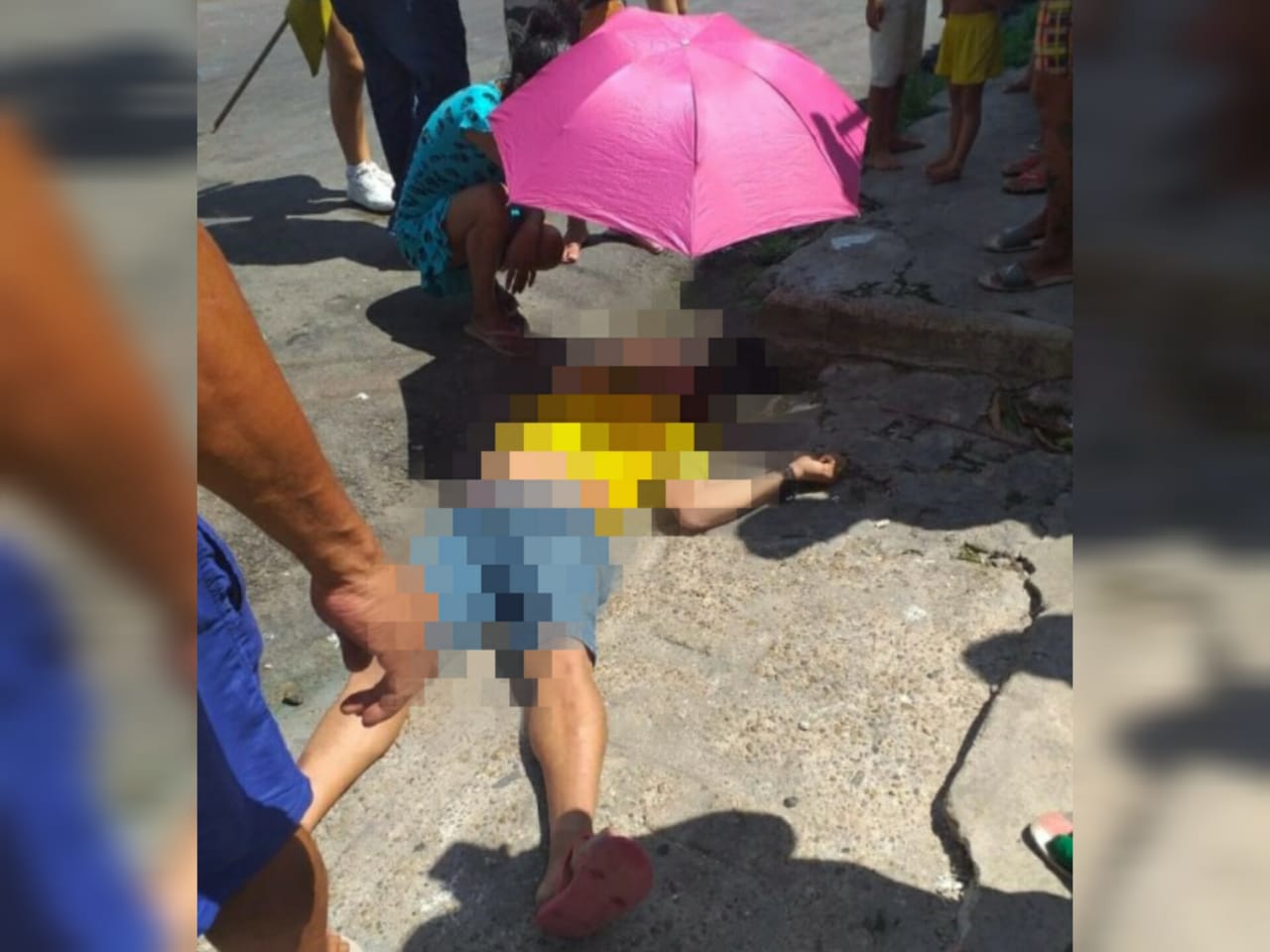 Homem é espancado por desafeto em feira na Zona Leste de Manaus 