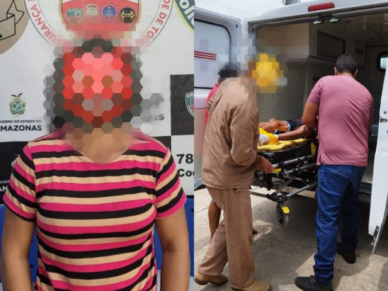 Filha é detida suspeita de cometer maus-tratos contra próprio pai idoso no Amazonas