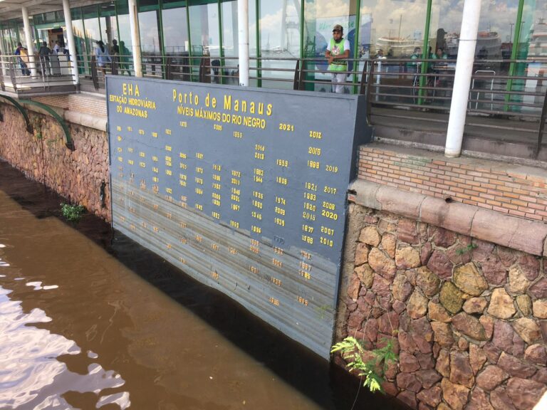 Fim da vazante? Rio Negro sobe 20 centímetros em 4 dias