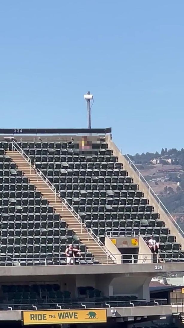 Vídeo: Casal faz sexo em arquibancada durante jogo em plena luz do dia