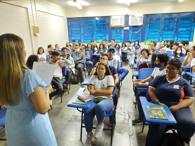  Estudantes de Manaus participam da terceira ação do 'Suframa nas Escolas'