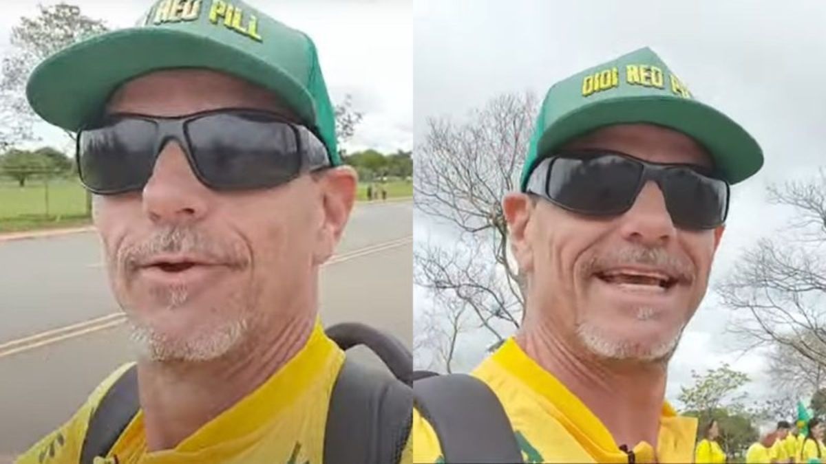 Inventor do termo 'paredão', ex-BBB participa de atos golpistas em Brasília