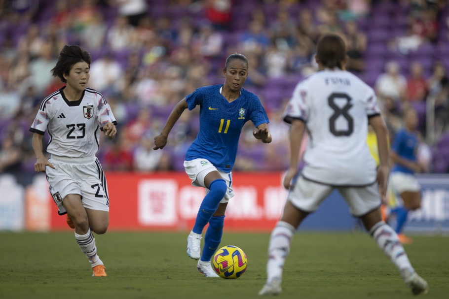 Brasil e Japão se enfrentam nesta quinta na Neo Química Arena