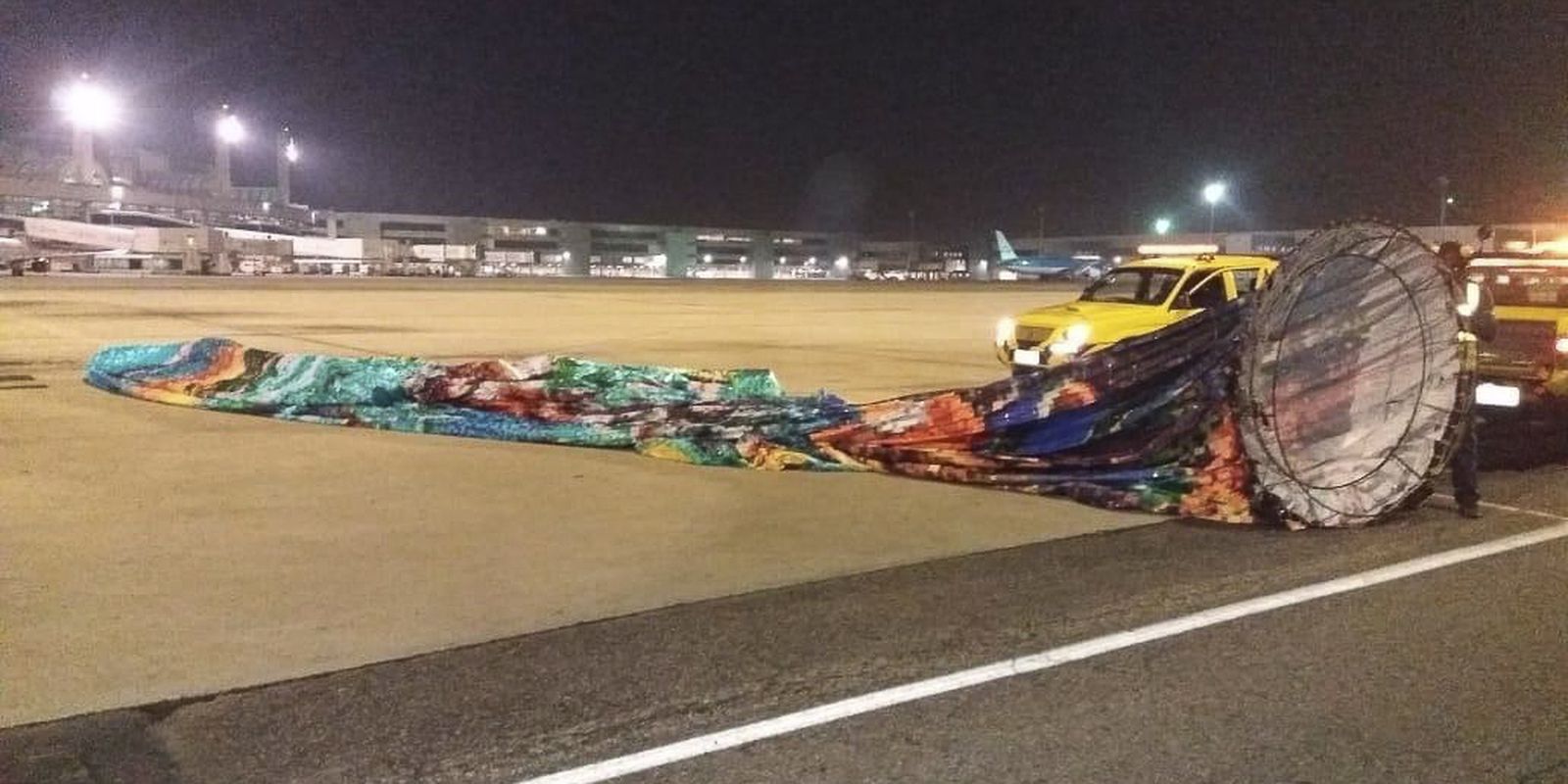 Após balão assustar voo, PM impede festival de balonismo com 2 mil pessoas